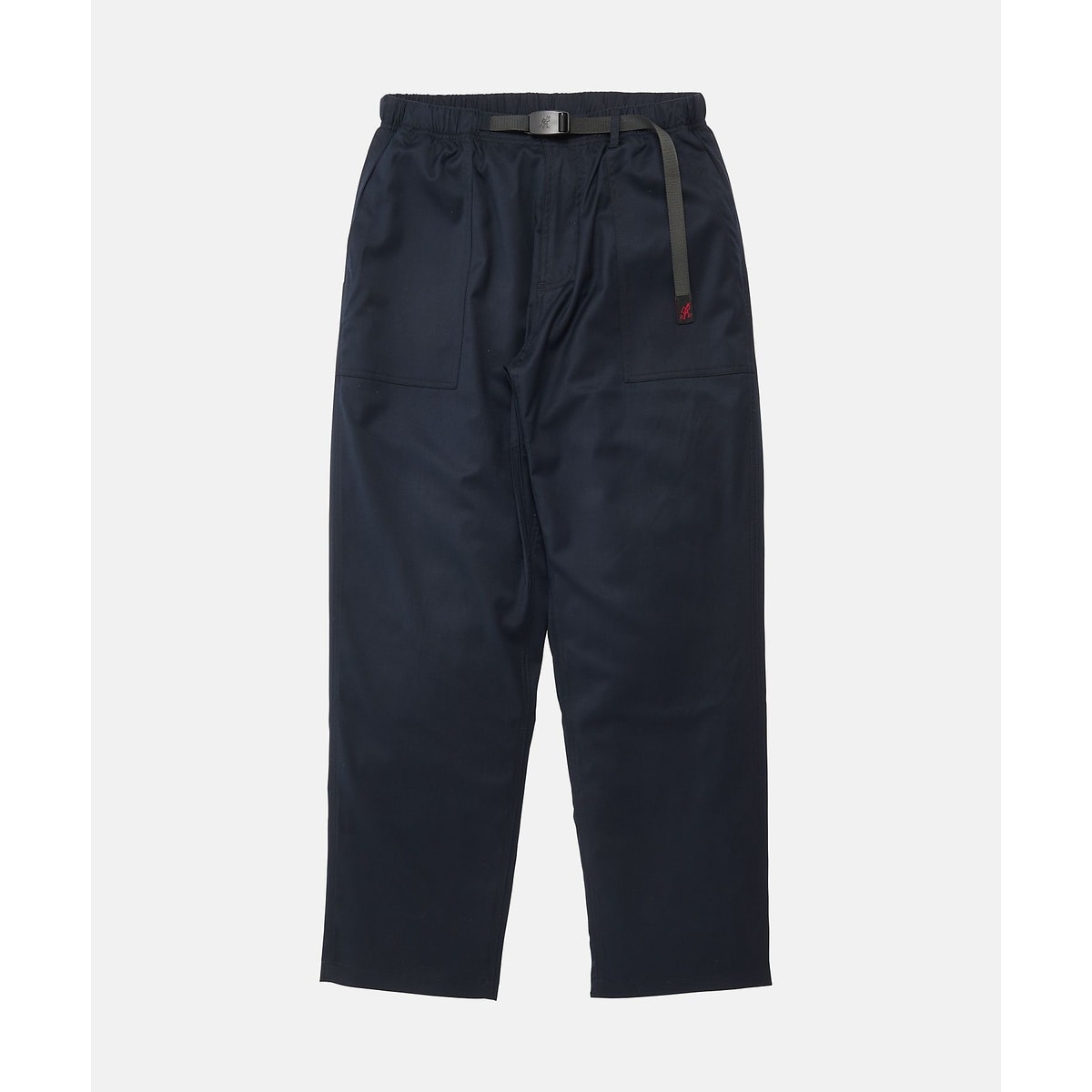 GABARDINE LOOSE TAPERED RIDGE PANT