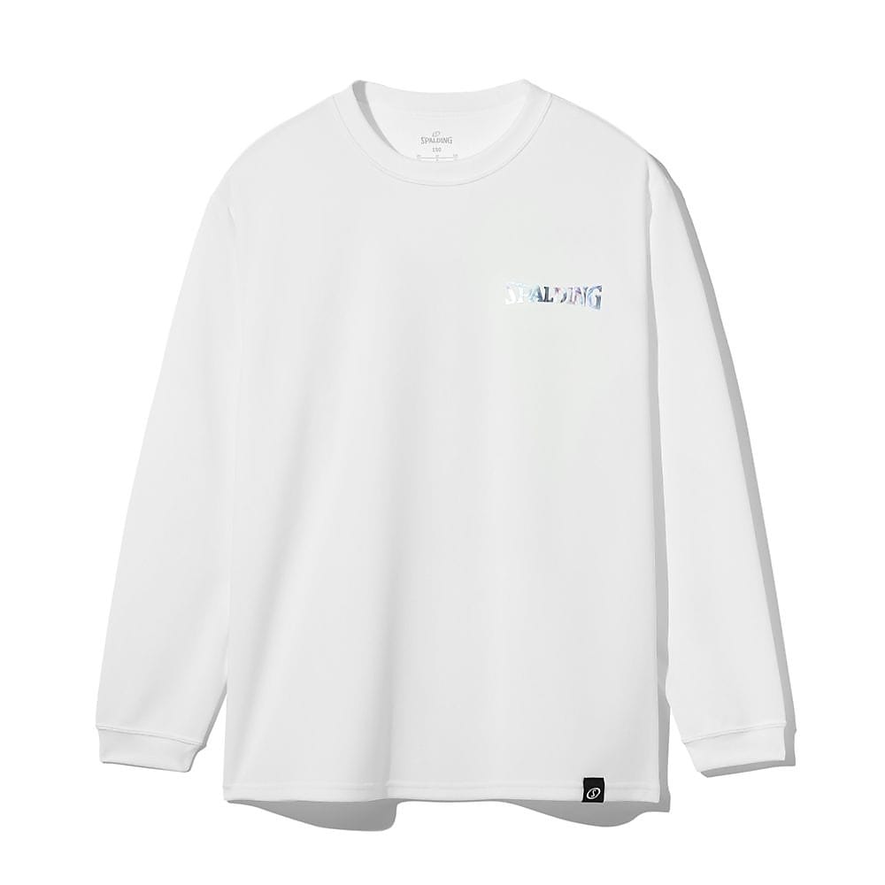 ジュニア ロングスリーブ Tシャツ ホログラム ワードマーク