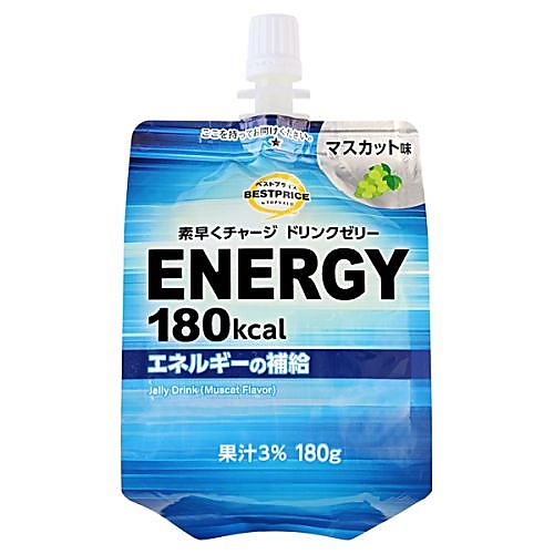 ドリンクゼリー　エナジー180　マスカット味