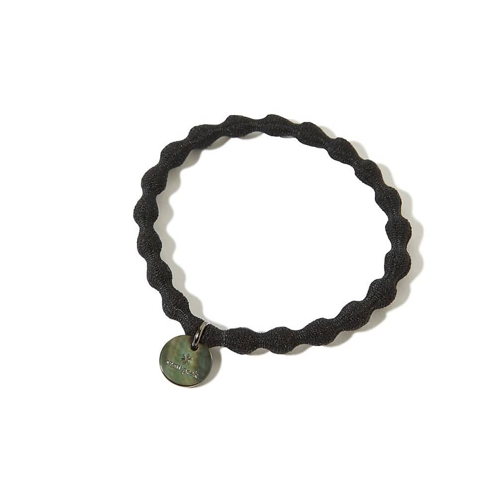 LOGO-CHARM HAIR TIE