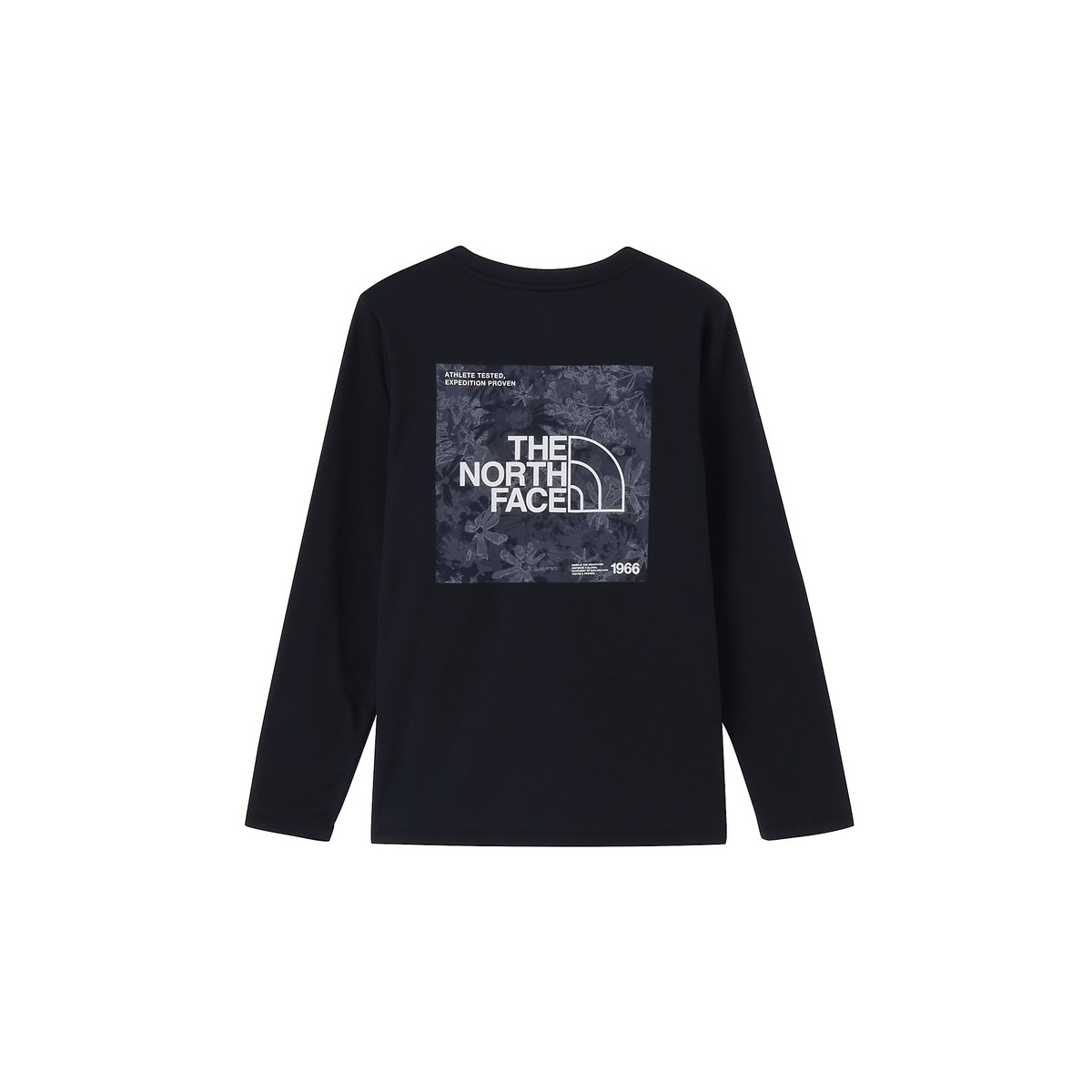 L/S FL SQUARE LG T (ロングスリーブフラワースクエアロゴティー)