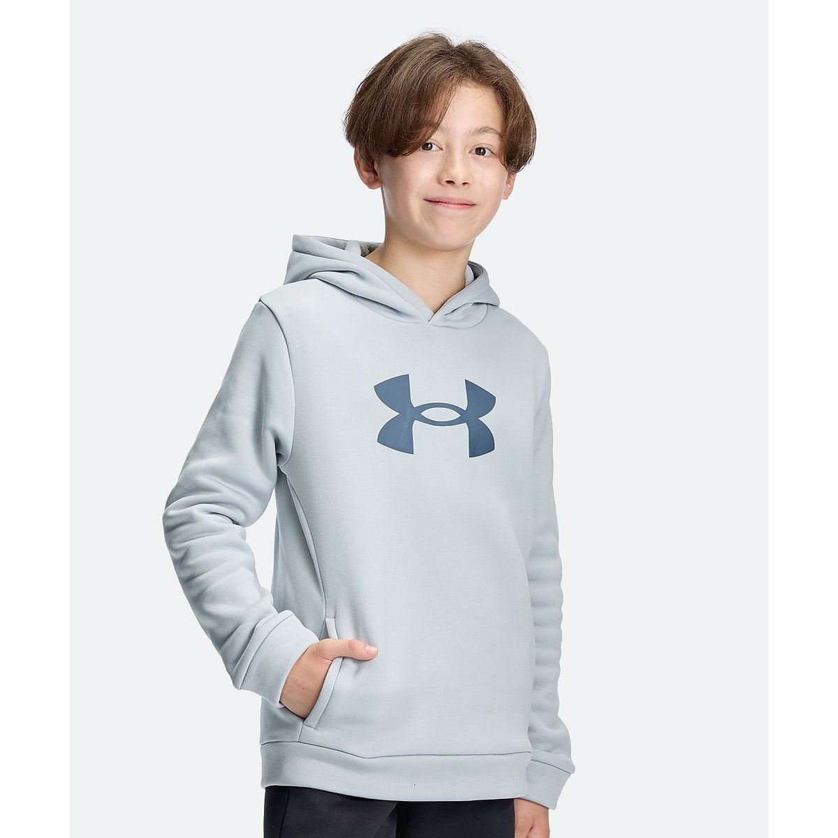 UA ARMOUR FLEECE BIG LOGO HOODIE