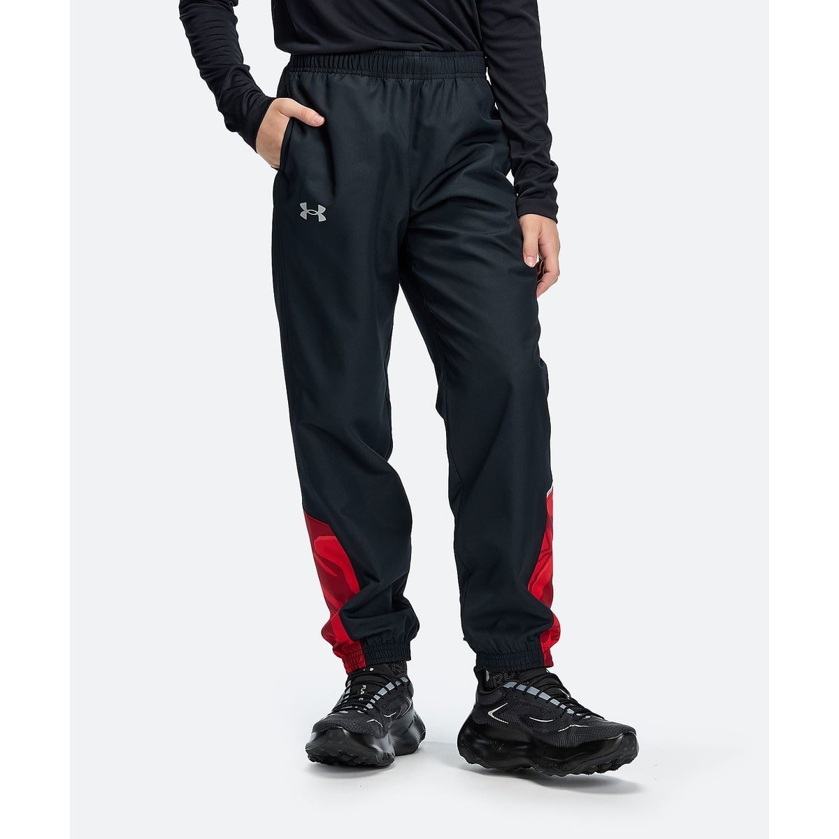 UA TRICOT PRINT WOVEN PANTS