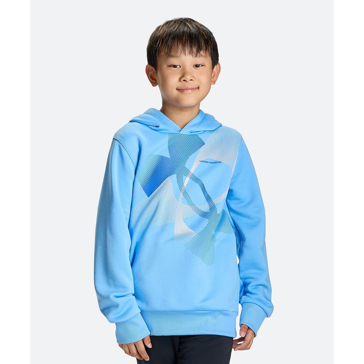 UA TECH TERRY SUPER BIG LOGO HOODIE