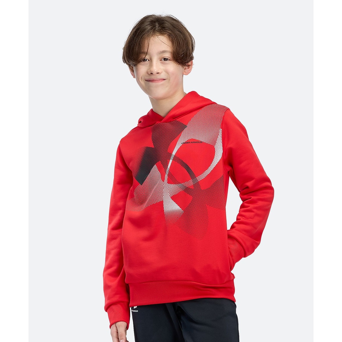 UA TECH TERRY SUPER BIG LOGO HOODIE