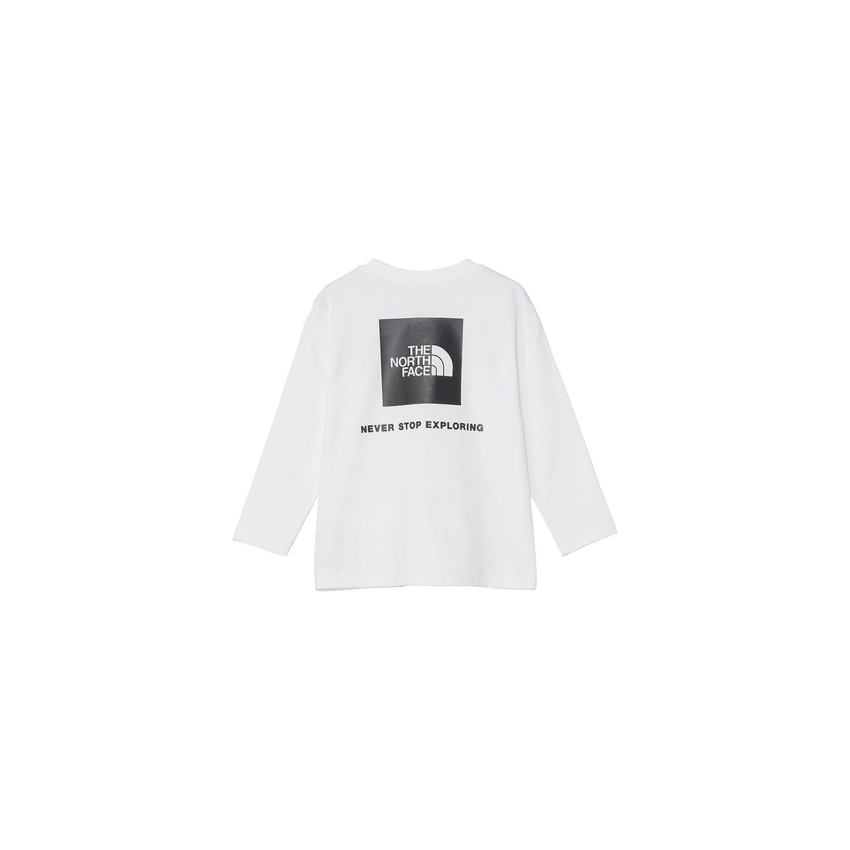 T L/S BACK SQU T (トドラーロングスリーブバックスクエアロゴティー)