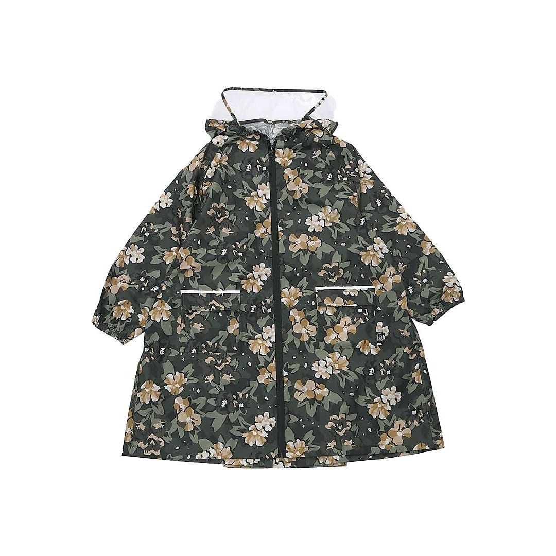 [KiU KIDS RAIN COAT]L_フラワーカモフラ