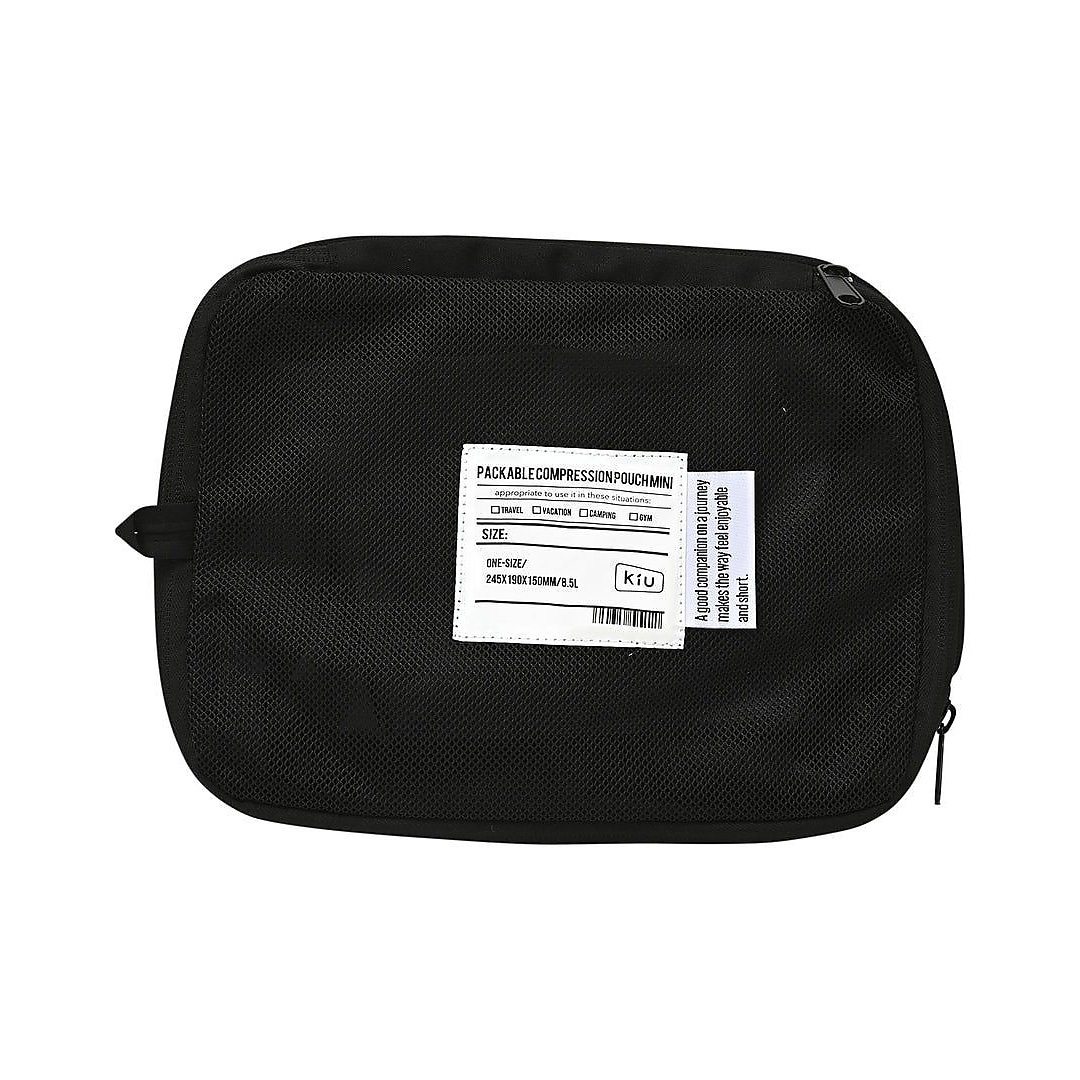 [KiU PACKABLE COMP POUCH MINI]BK
