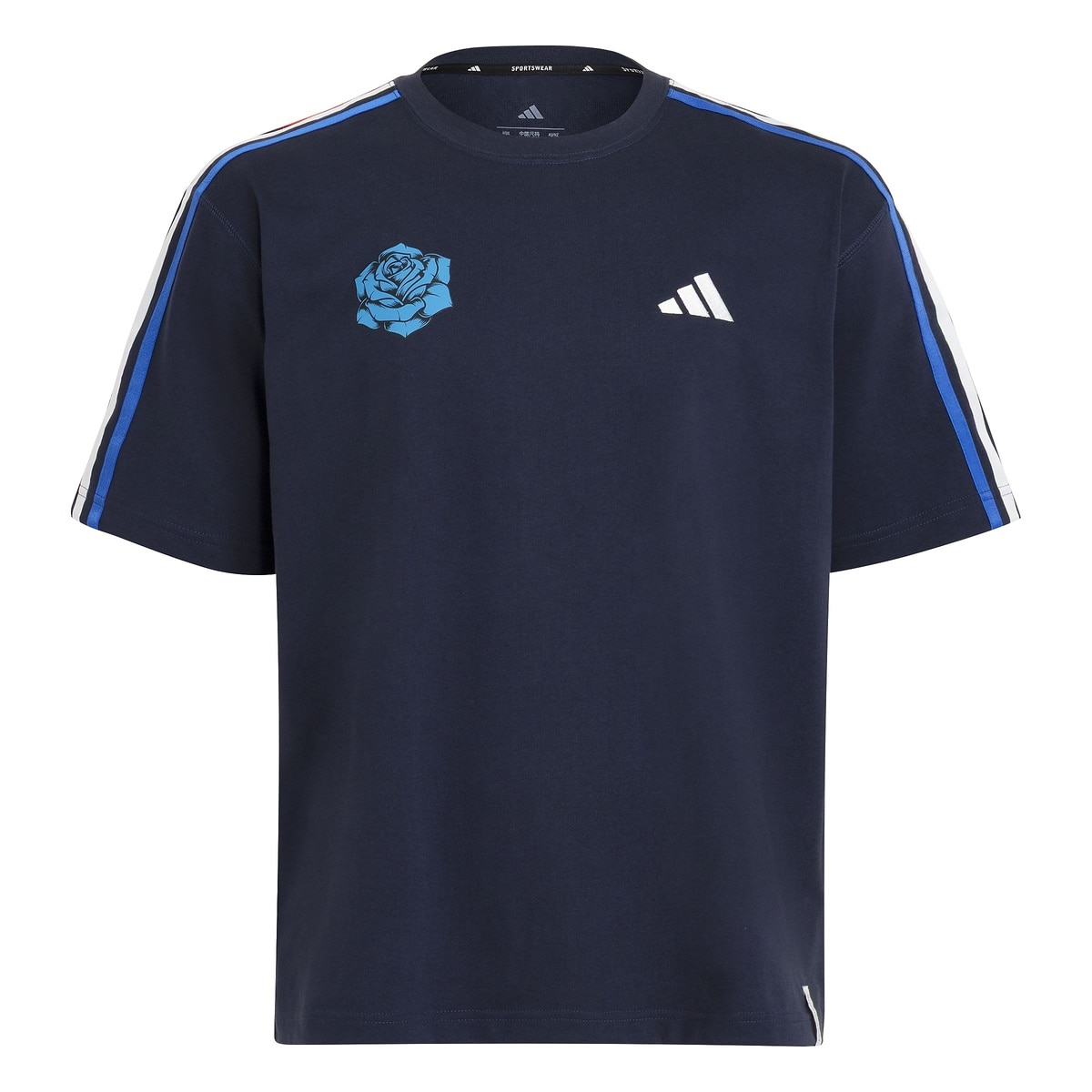 アディダス スリーストライプス 半袖 Tシャツ Ado