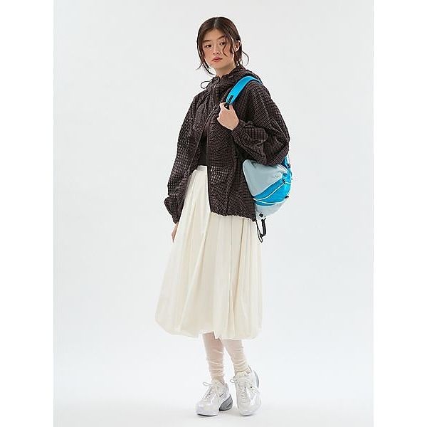 ミモレ丈バルーンスカート