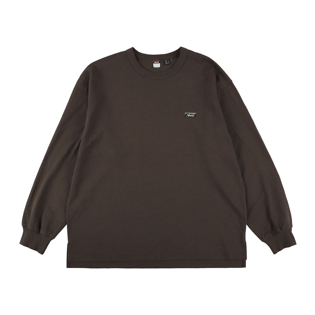 ECO HYBRID BOX LOGO EMBROIDERY L/S TEE