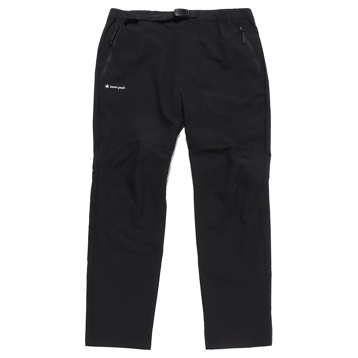 STRETCH CLOTH PANTS L BLACK