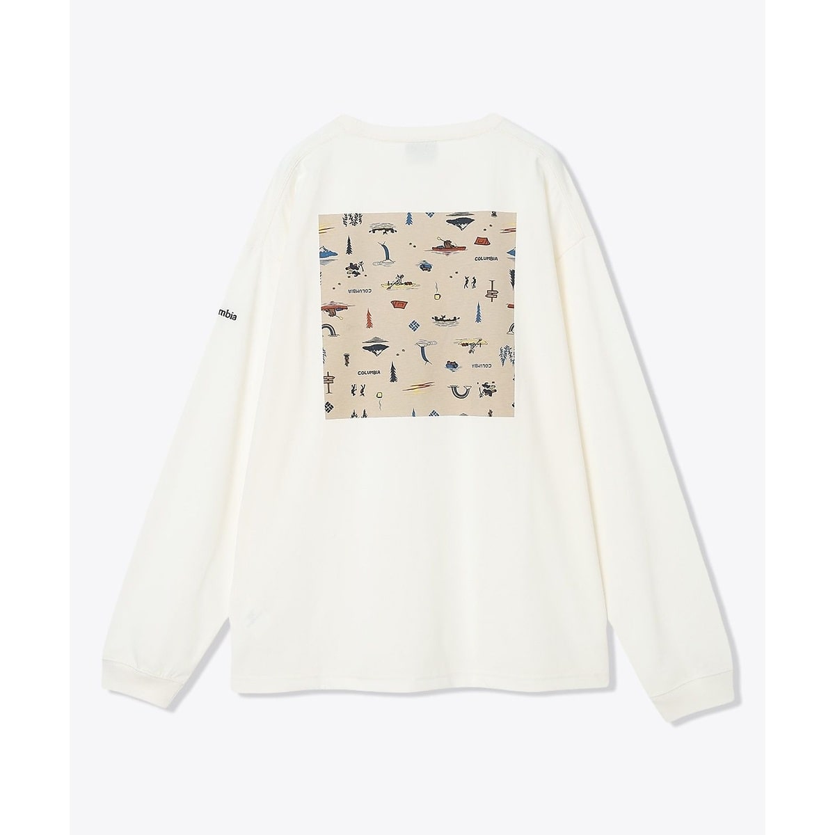 レイクトゥアベニューグラフィックロングスリーブTシャツ