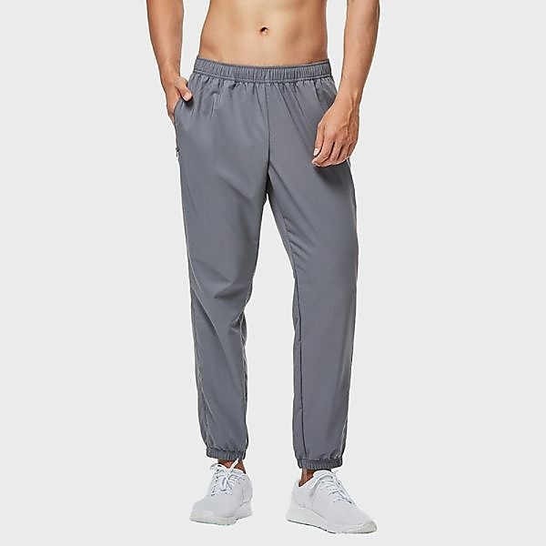 フィットネス メンズ ボトムス 透湿性 レギュラーフィット エッセンシャル GRY