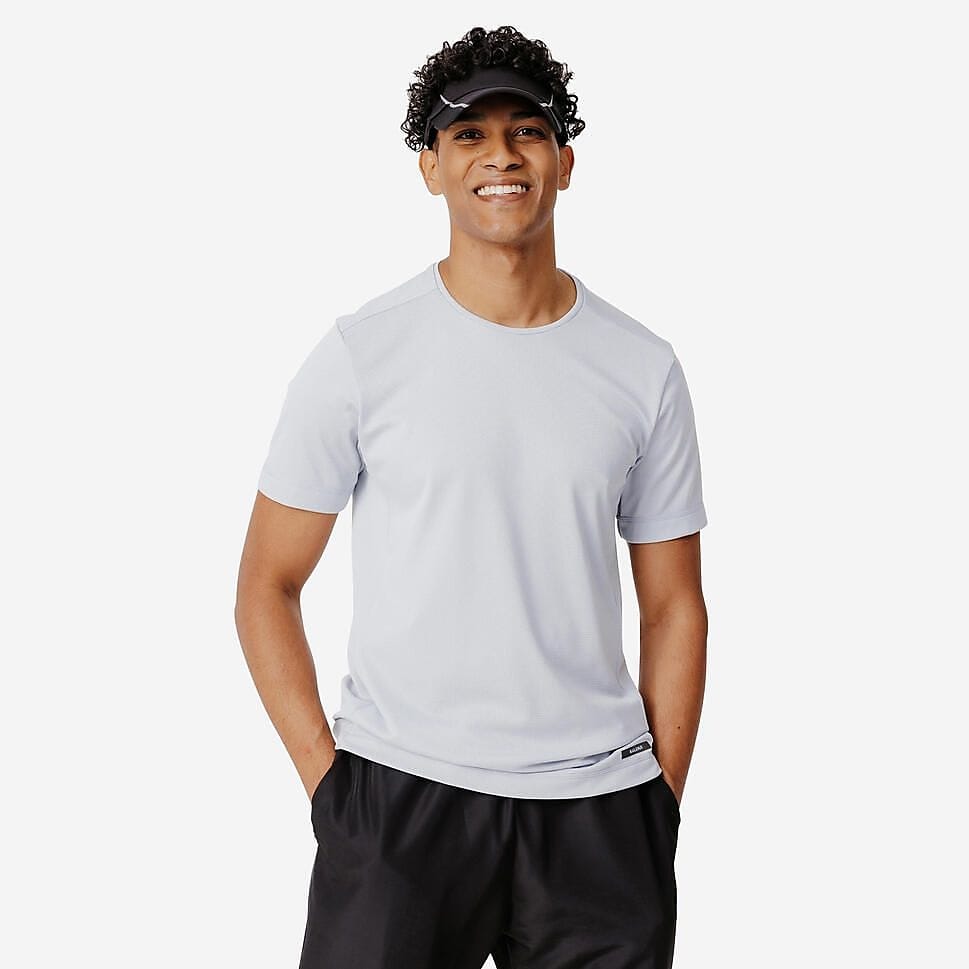 ランニング メンズ Tシャツ 透湿性 DRY GRY