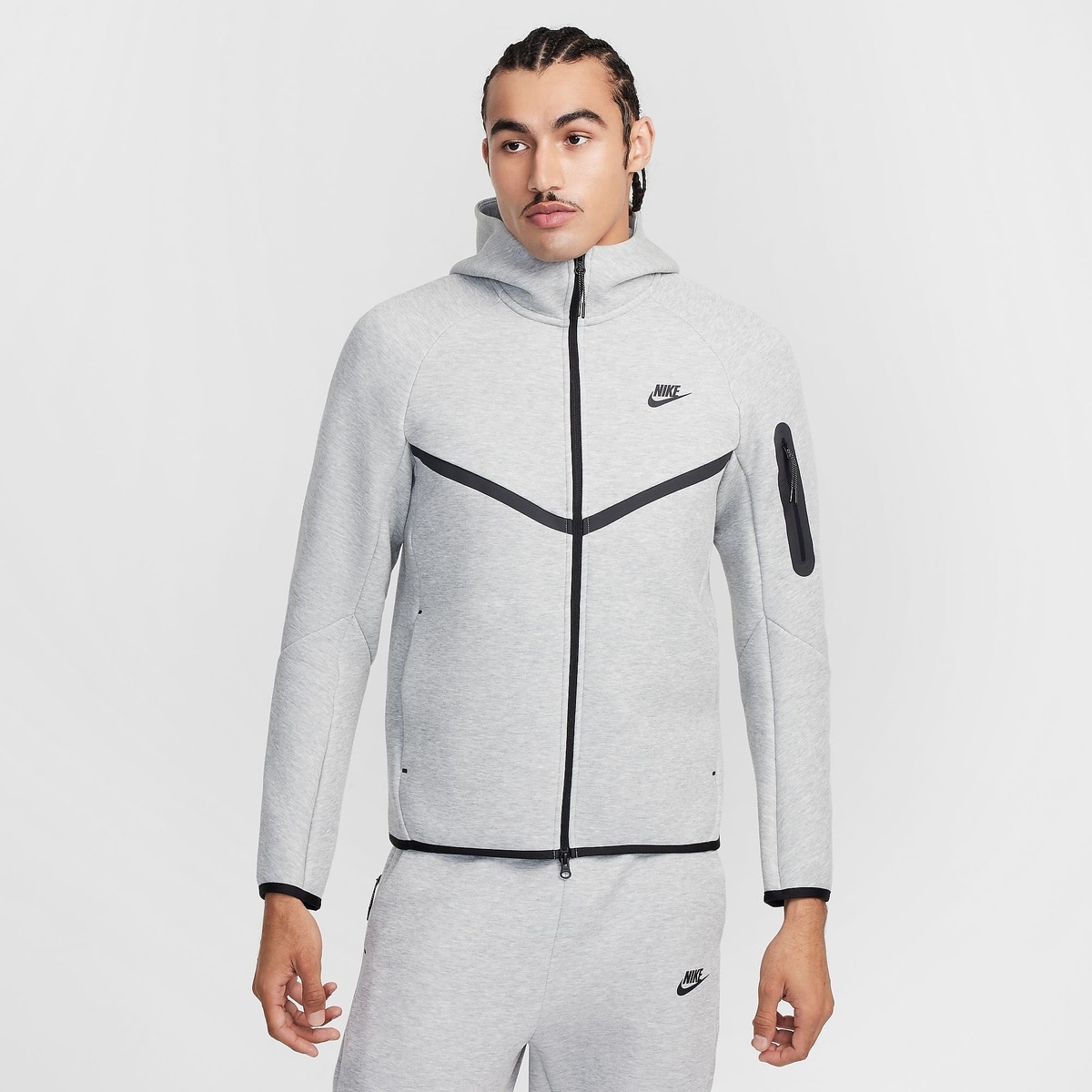 NIKEナイキ - ナイキ テックフリース WR フルジップL/S フーディ