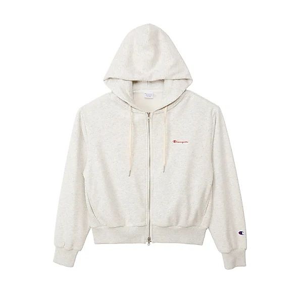 W ZIP HOODED SWEATSHIRT