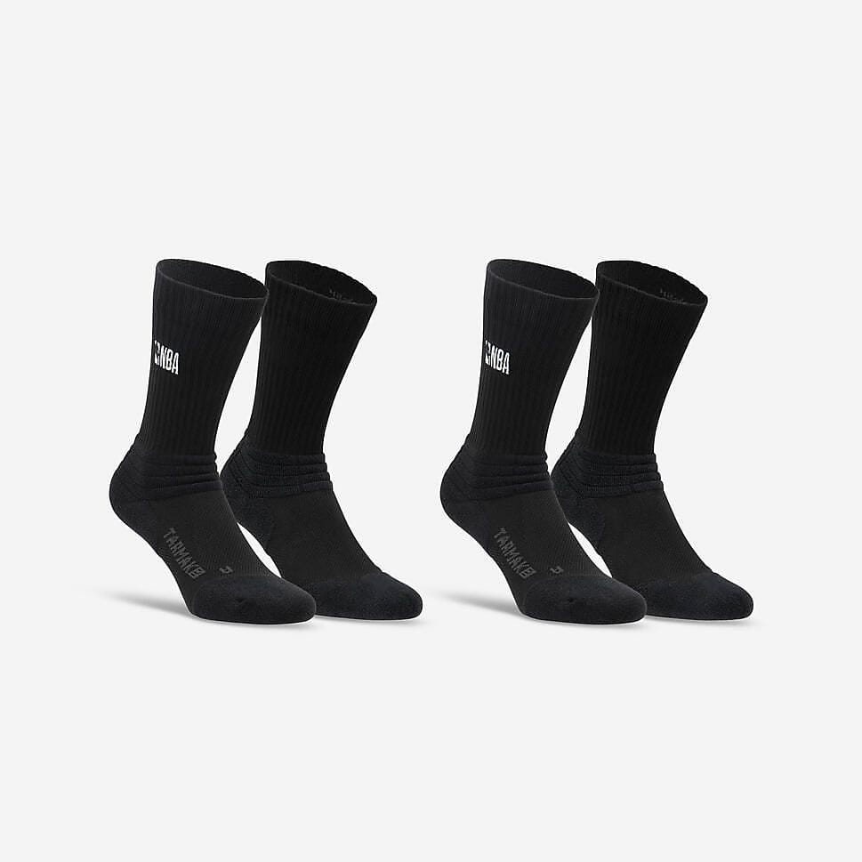バスケットボール ソックス 2足組 大人用 NBA SO900 BLK