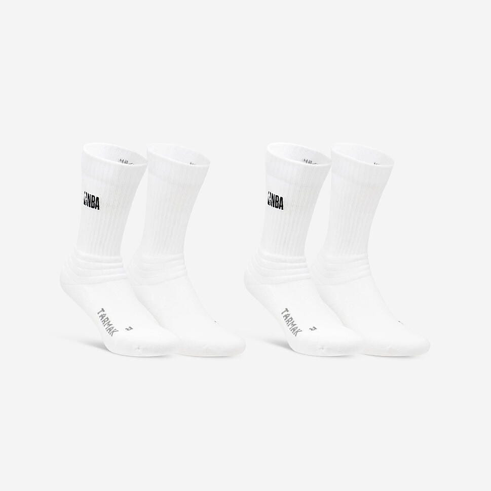 バスケットボール ソックス 2足組 大人用 NBA SO900 WHT
