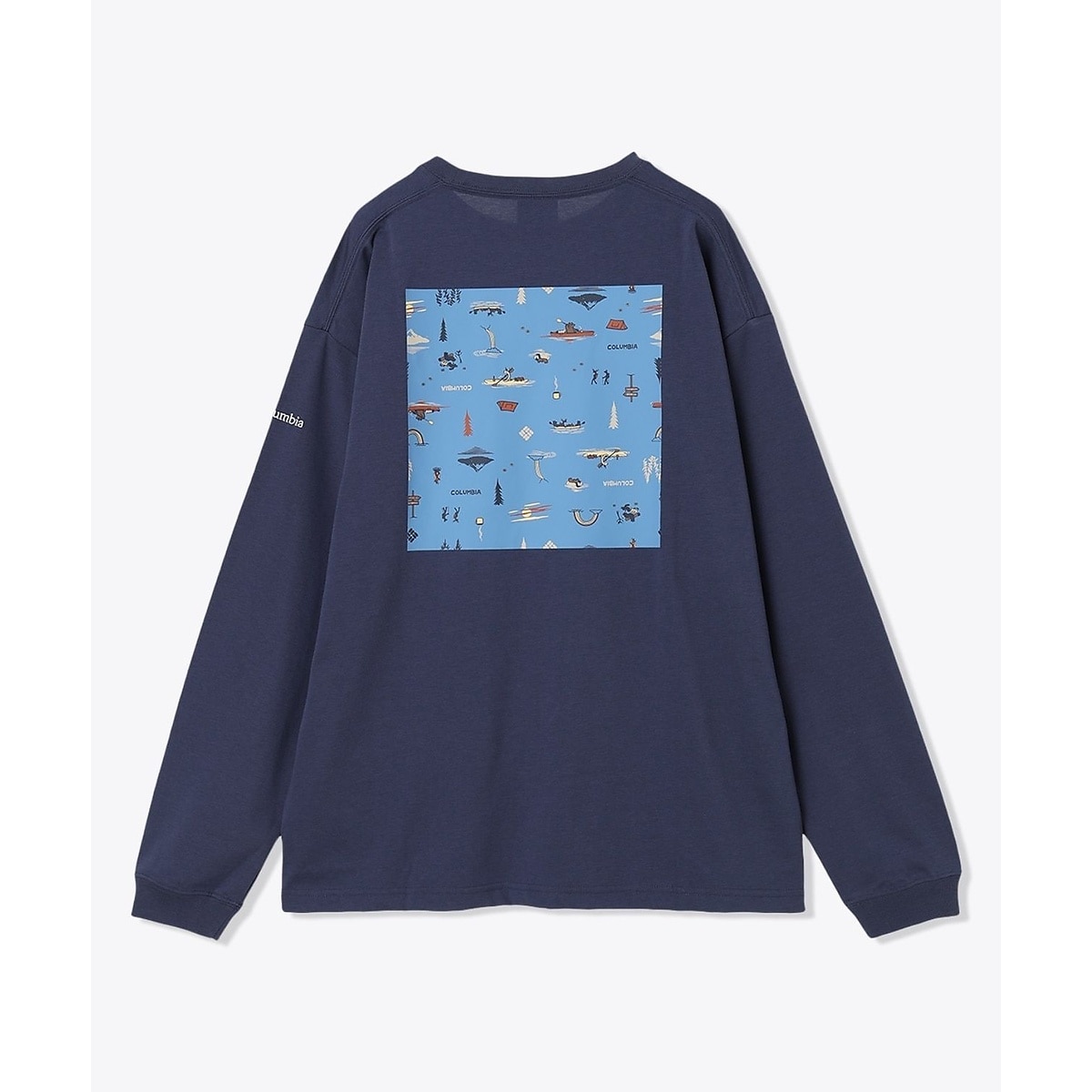 レイクトゥアベニューグラフィックロングスリーブTシャツ
