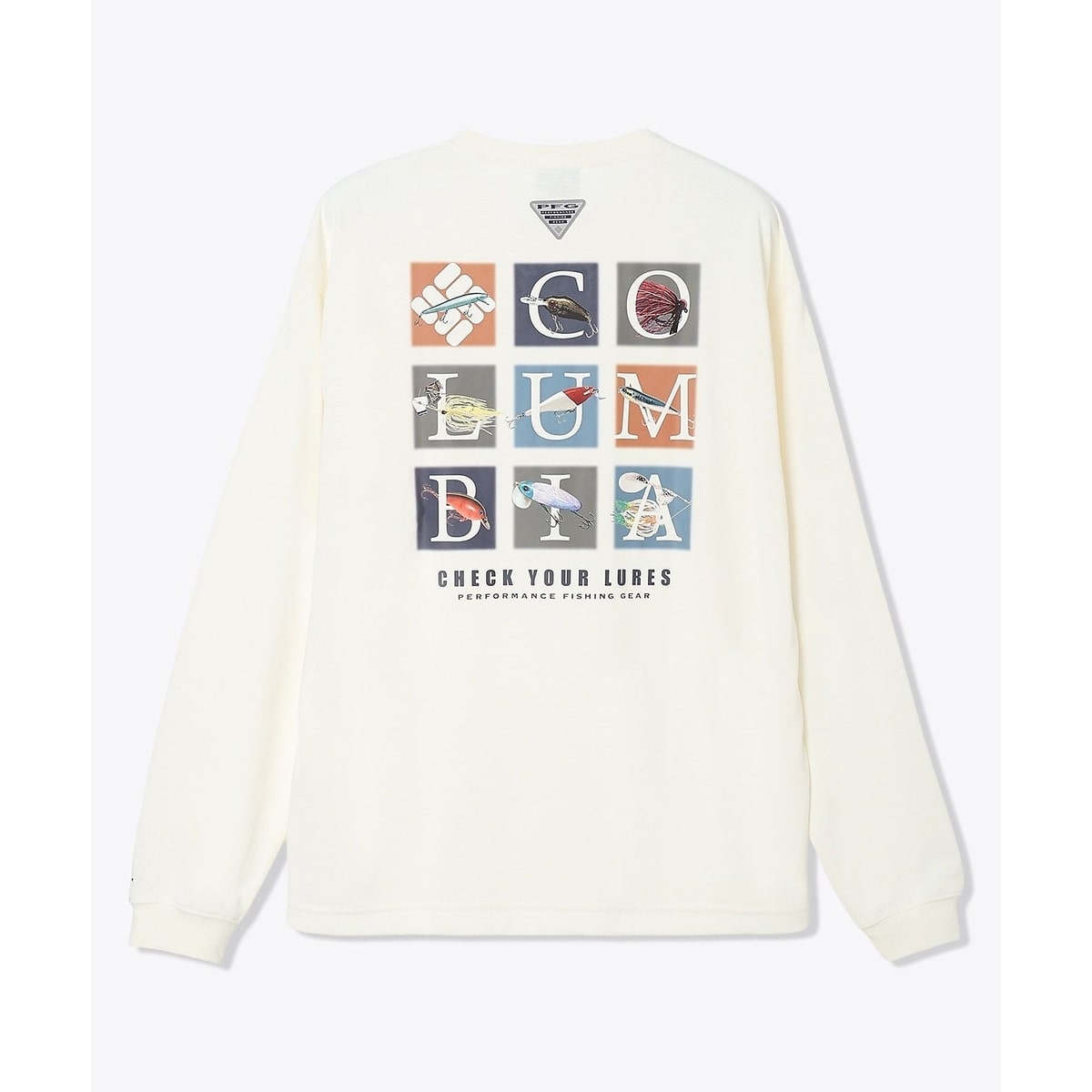 バーンノベルグラフィックロングスリーブTシャツ