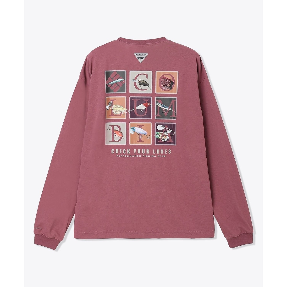 バーンノベルグラフィックロングスリーブTシャツ
