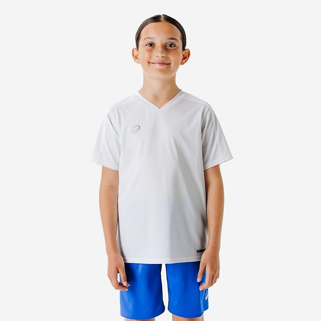 キッズ サッカー用半袖Tシャツ ESSENTIAL WHT