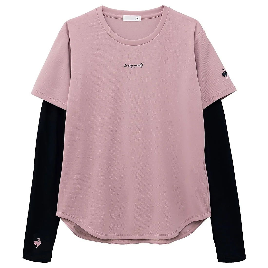 アームカバー付き半袖Tシャツ