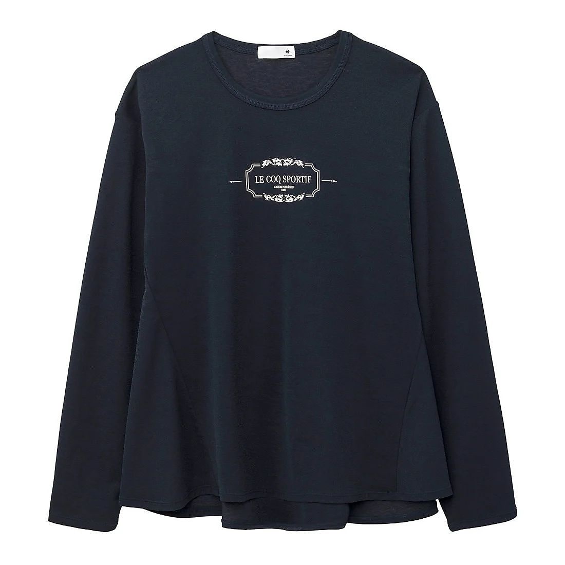 シアーニット長袖Tシャツ
