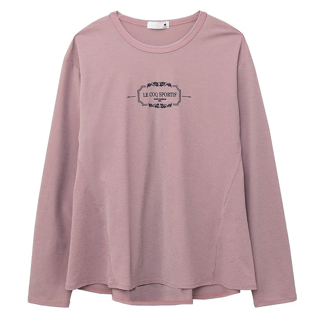 シアーニット長袖Tシャツ