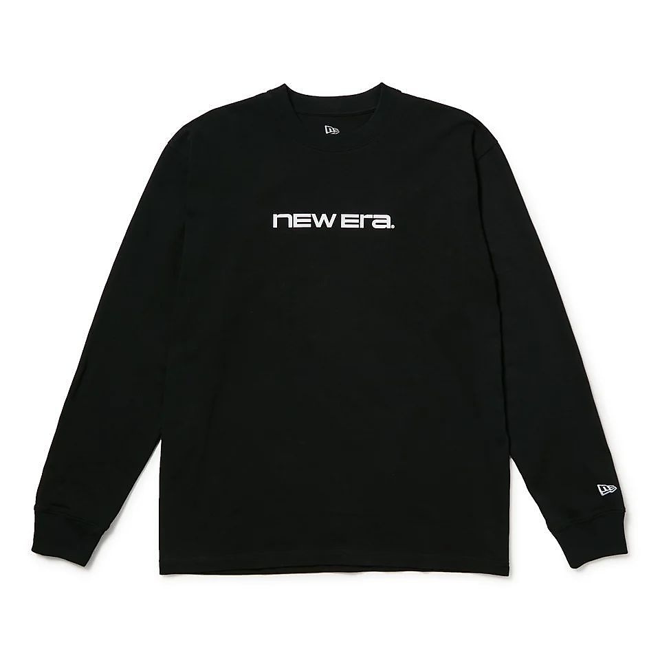 LS CT TEE LOGO BLK