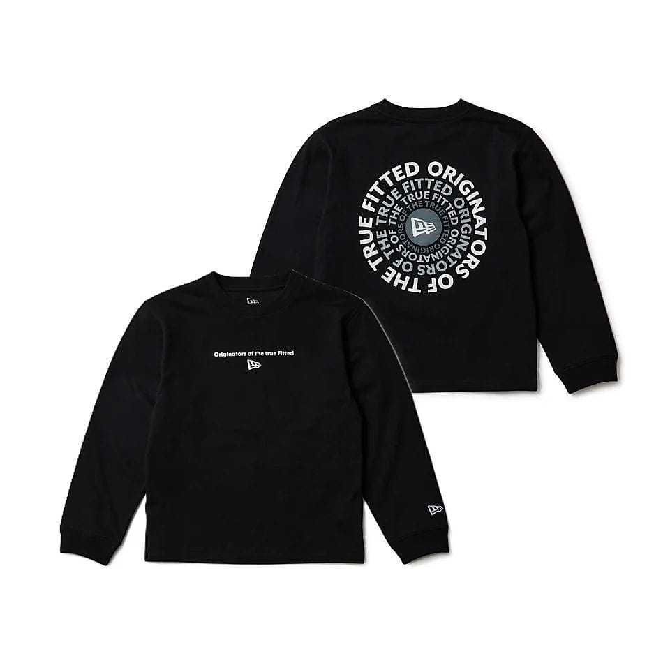 YTH LS CT TEE BLK