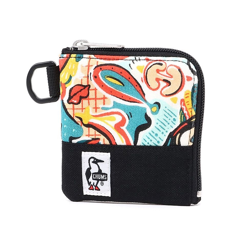 Square Coin Case Sweat Nylon