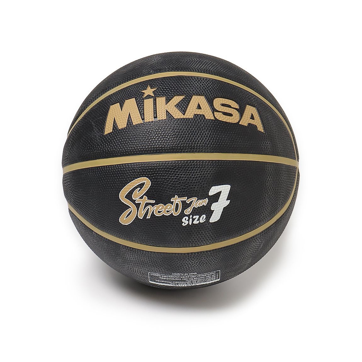 バスケット7号 ラバー 黒金
