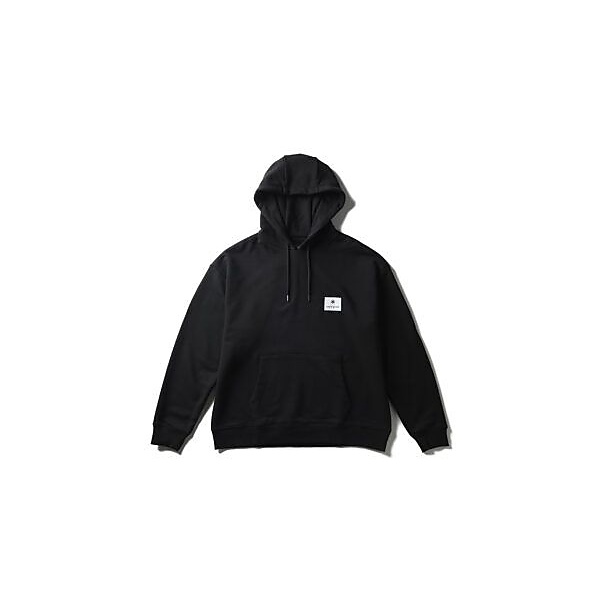 New Standard Square Logo Hoodie S BLACK