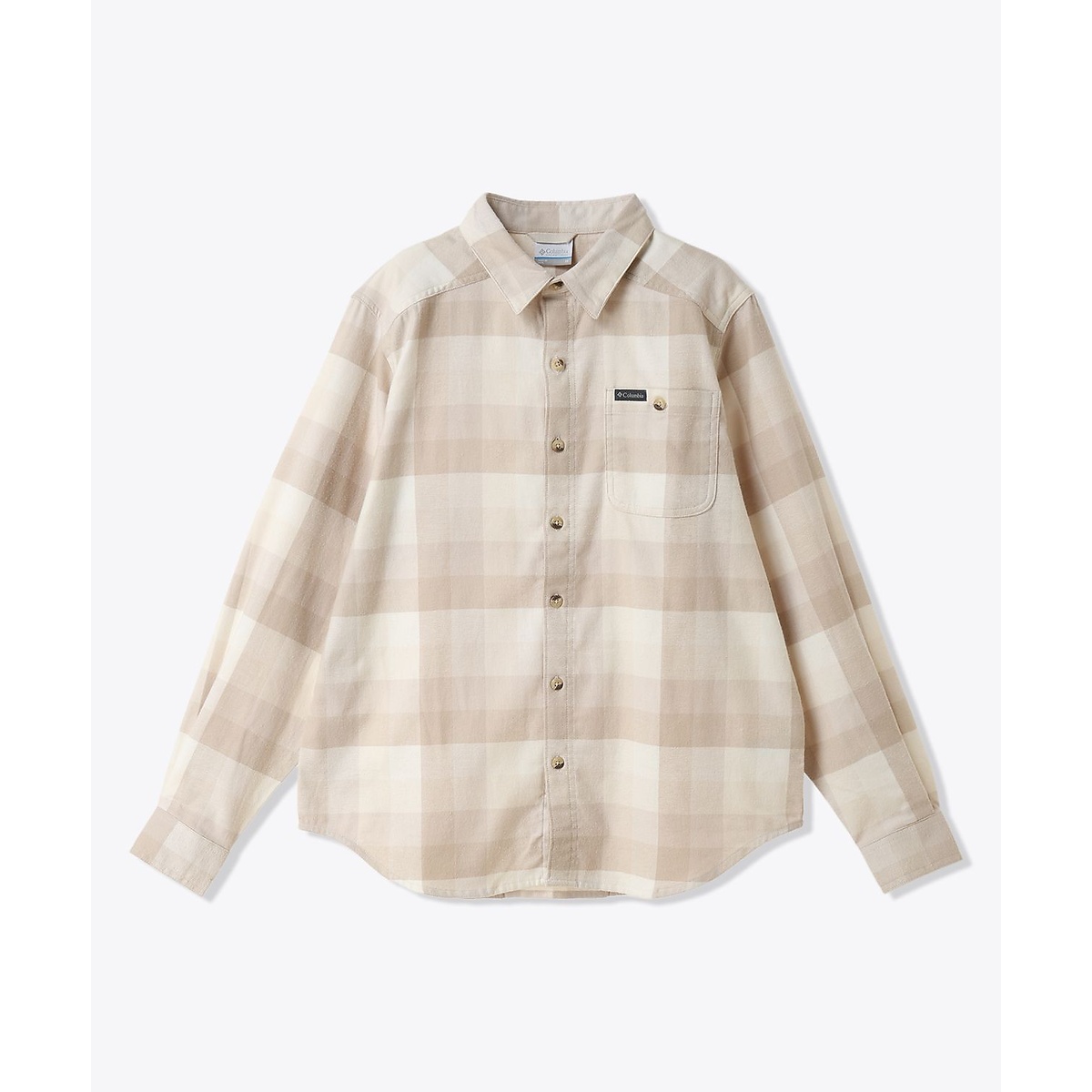 コーネルウッズフランネルロングスリーブシャツ