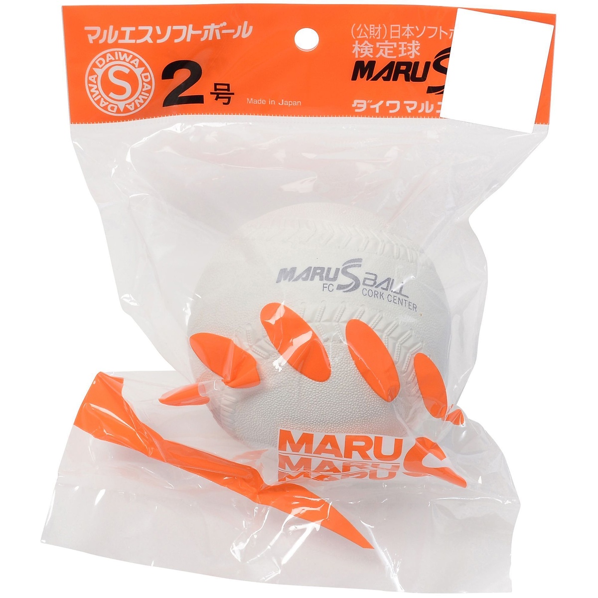 マルエス ソフトボール 2号球 バラ