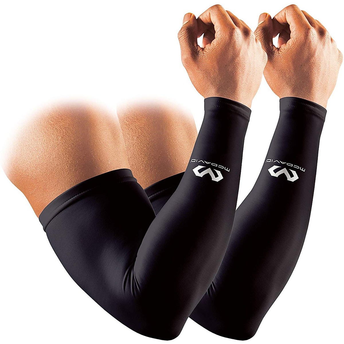 パワーアームスリーブ ブラック (2本入)