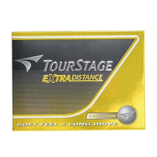 TOURSTAGE EXTRA DISTNACE イエロー　１ダース（１２球入り）