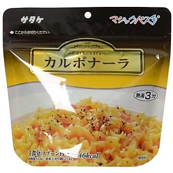 キャンプ用品 サタケ マジックパスタ カルボナーラ