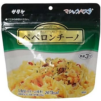 キャンプ用品 サタケ マジックパスタ ペペロンチーノ