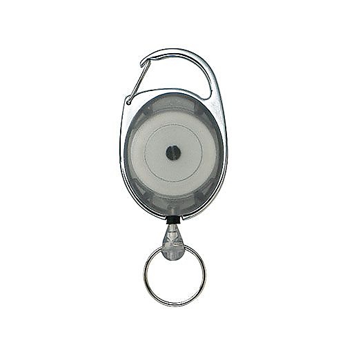 リールキーホルダー グレー