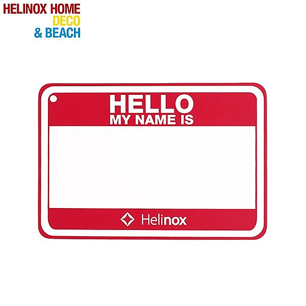 HELINOX HELLO MY NAME ISパッチRD