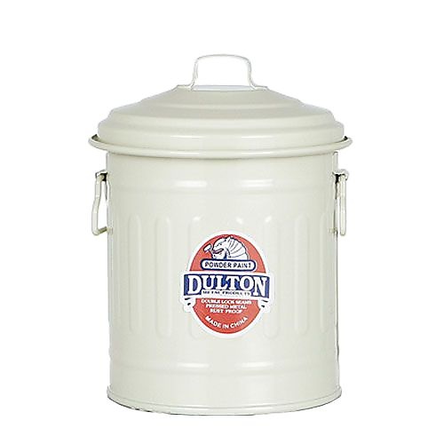 BABY GARBAGE CAN IVORY