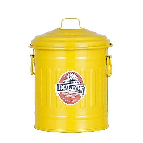 BABY GARBAGE CAN YELLOW