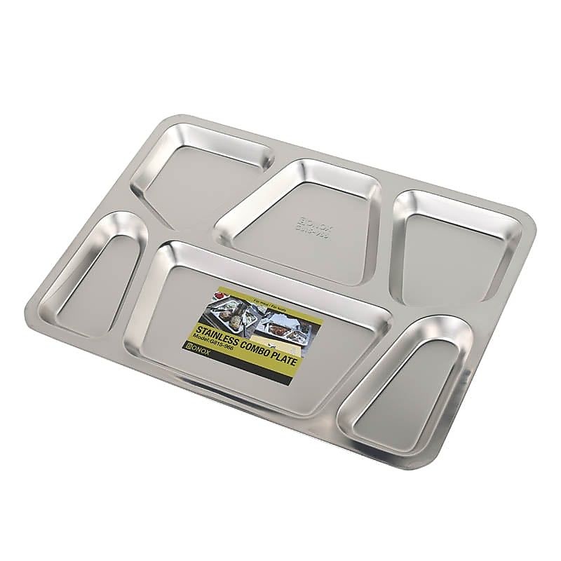 STAINLESS COMBO PLATE D