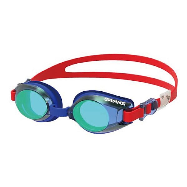 ジュニアゴーグル　(対象年齢:3～8歳　ベルト簡単調整E-con　専用ネームプレート付き　抗菌クッション　ミラーレンズ)