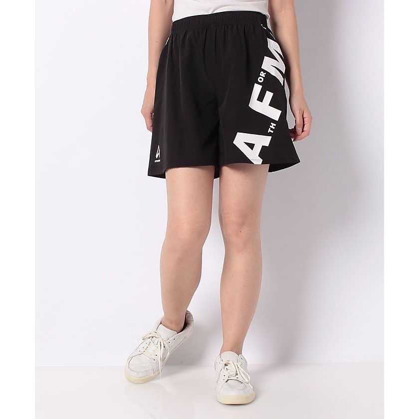 ■即発送■ 新品 G/FORE ジーフォア レディース ショートパンツ Mサイズ ATHFORMアスフォーム - RUNレディースビックロゴショートパンツ AF-F19