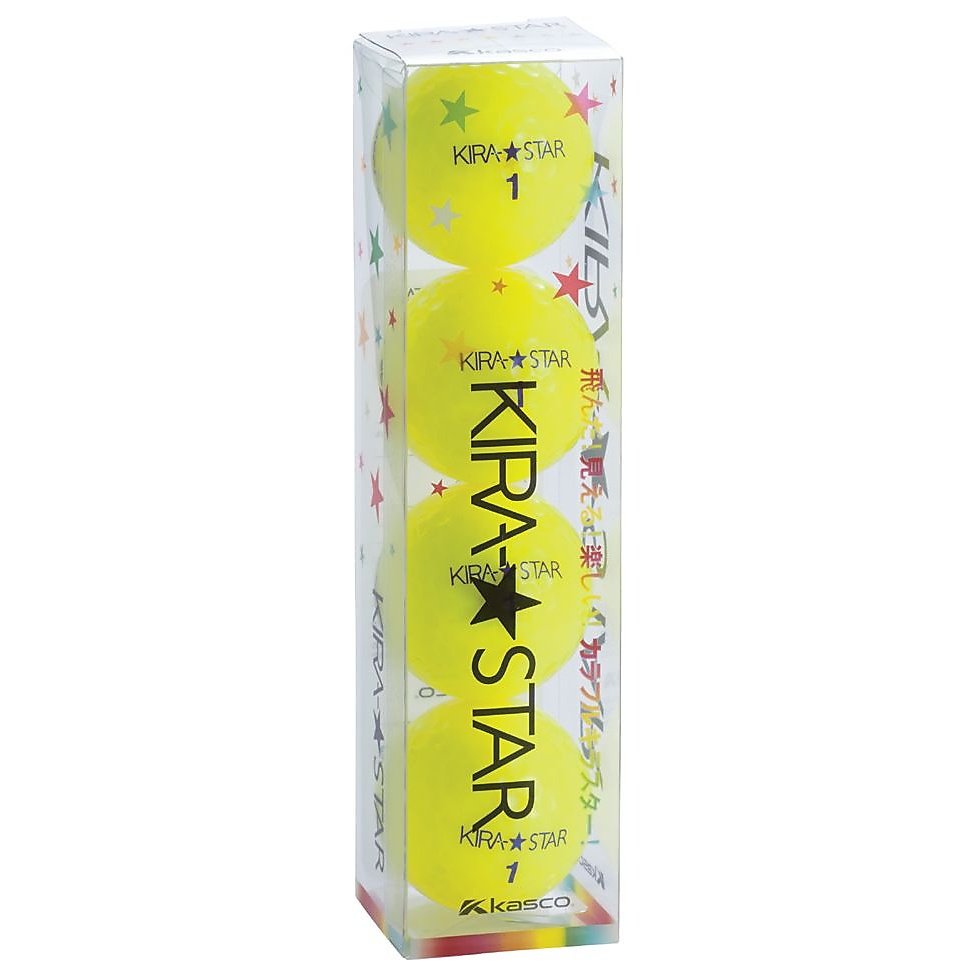 ＫＩＲＡ ＳＴＡＲ イエロー（１スリーブ４球入り）