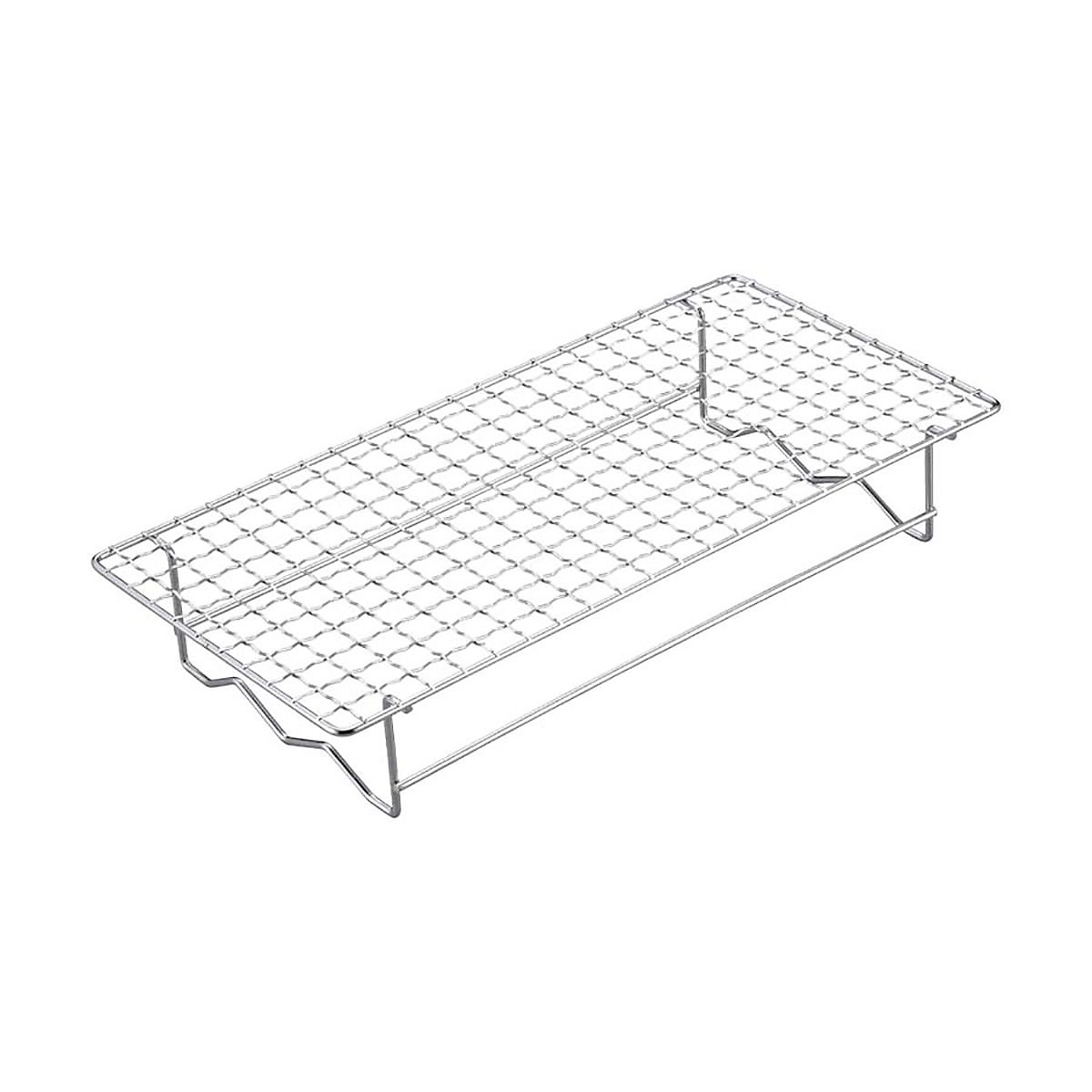 BBQ 串焼き＆焼き過ぎ防止アミ  300×145mm